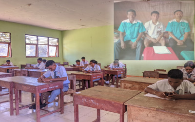 Ujian Sekolah 2026 Bergulir, SMA Negeri 1 Amfoang Utara Fasilitasi Siswa Cedera Ikuti Ujian dari Rumah